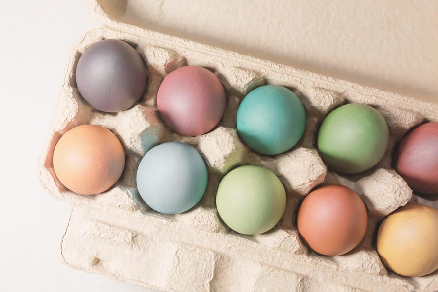 Natural Easter Eggs