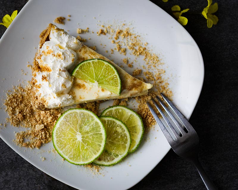 Healthy Key Lime Pie