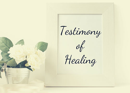 Well of Life Center Testimony of Healing